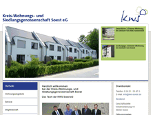 Tablet Screenshot of kws-soest.de